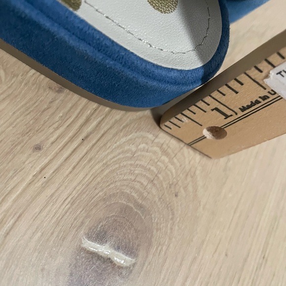 Boden Blue Suede Open-Toe Women's Shoes size 37 / 6.5 - Picture 6 of 13